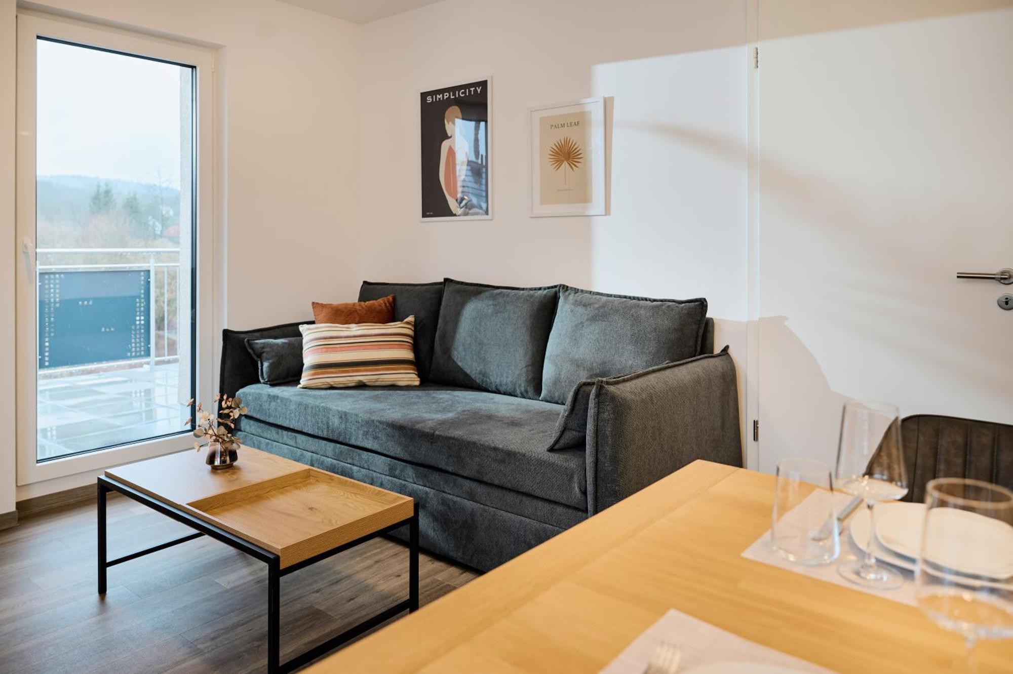 Moderne Apartments Mit Highspeed-Wlan Und Gratis-Tiefgarage Ihr Perfekter Rueckzugsort Nahe Dem Zentrum Und Der Therme I Barrierearm Bad Kissingen Luaran gambar
