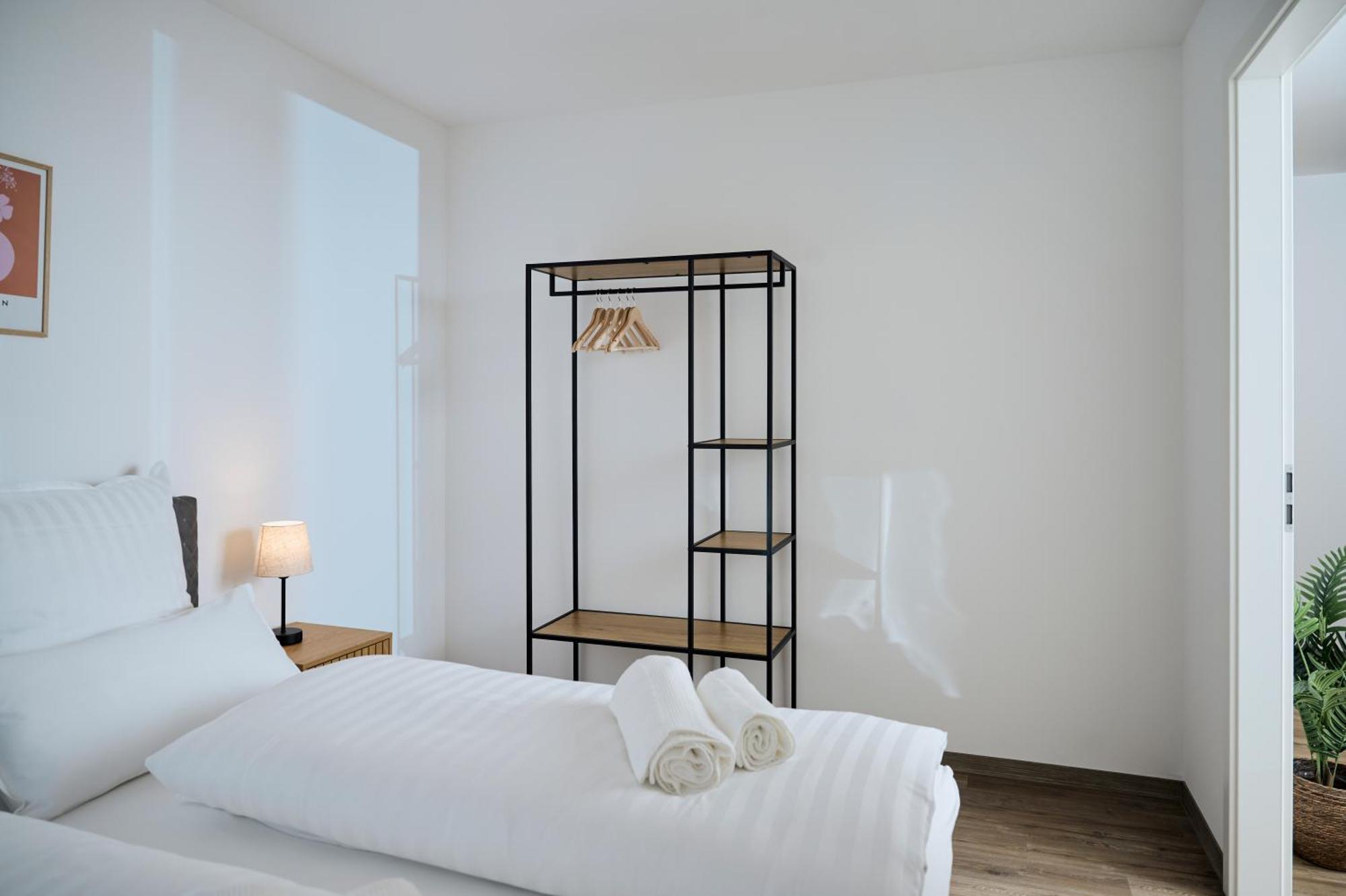 Moderne Apartments Mit Highspeed-Wlan Und Gratis-Tiefgarage Ihr Perfekter Rueckzugsort Nahe Dem Zentrum Und Der Therme I Barrierearm Bad Kissingen Luaran gambar
