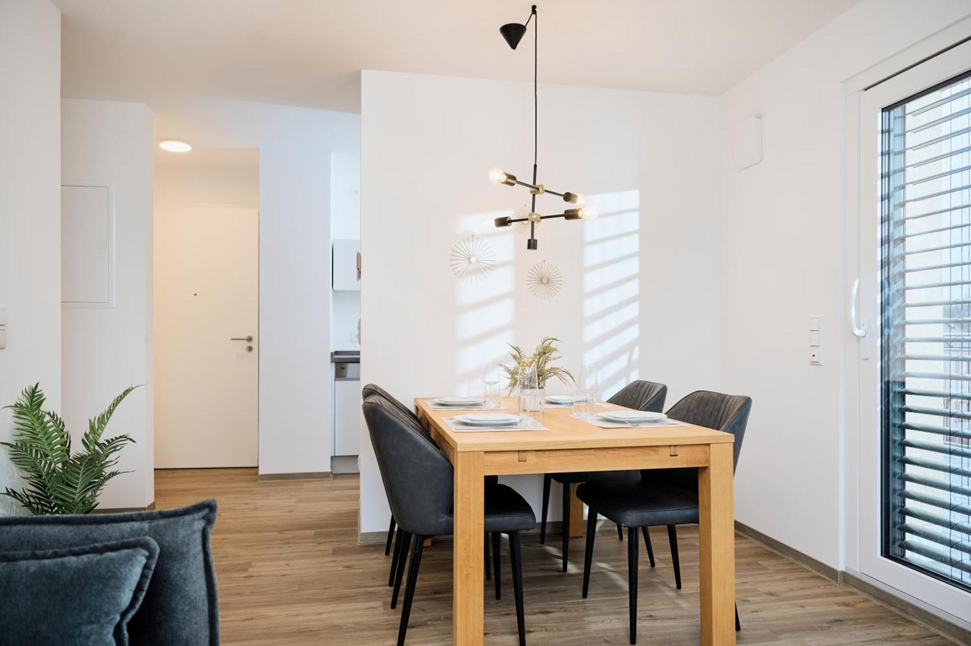 Moderne Apartments Mit Highspeed-Wlan Und Gratis-Tiefgarage Ihr Perfekter Rueckzugsort Nahe Dem Zentrum Und Der Therme I Barrierearm Bad Kissingen Luaran gambar