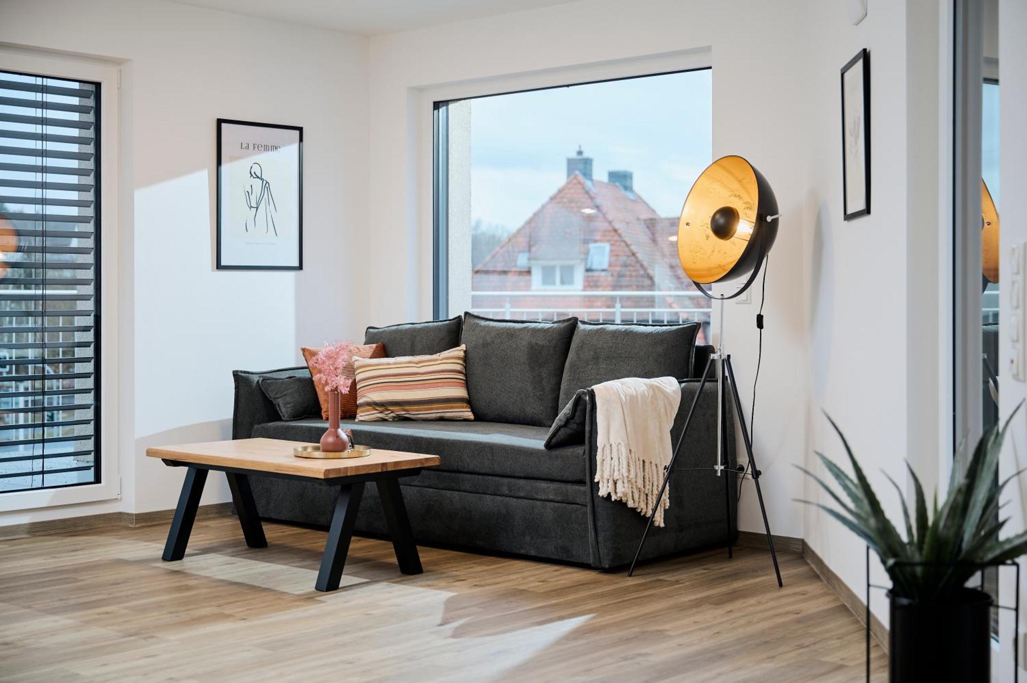 Moderne Apartments Mit Highspeed-Wlan Und Gratis-Tiefgarage Ihr Perfekter Rueckzugsort Nahe Dem Zentrum Und Der Therme I Barrierearm Bad Kissingen Luaran gambar