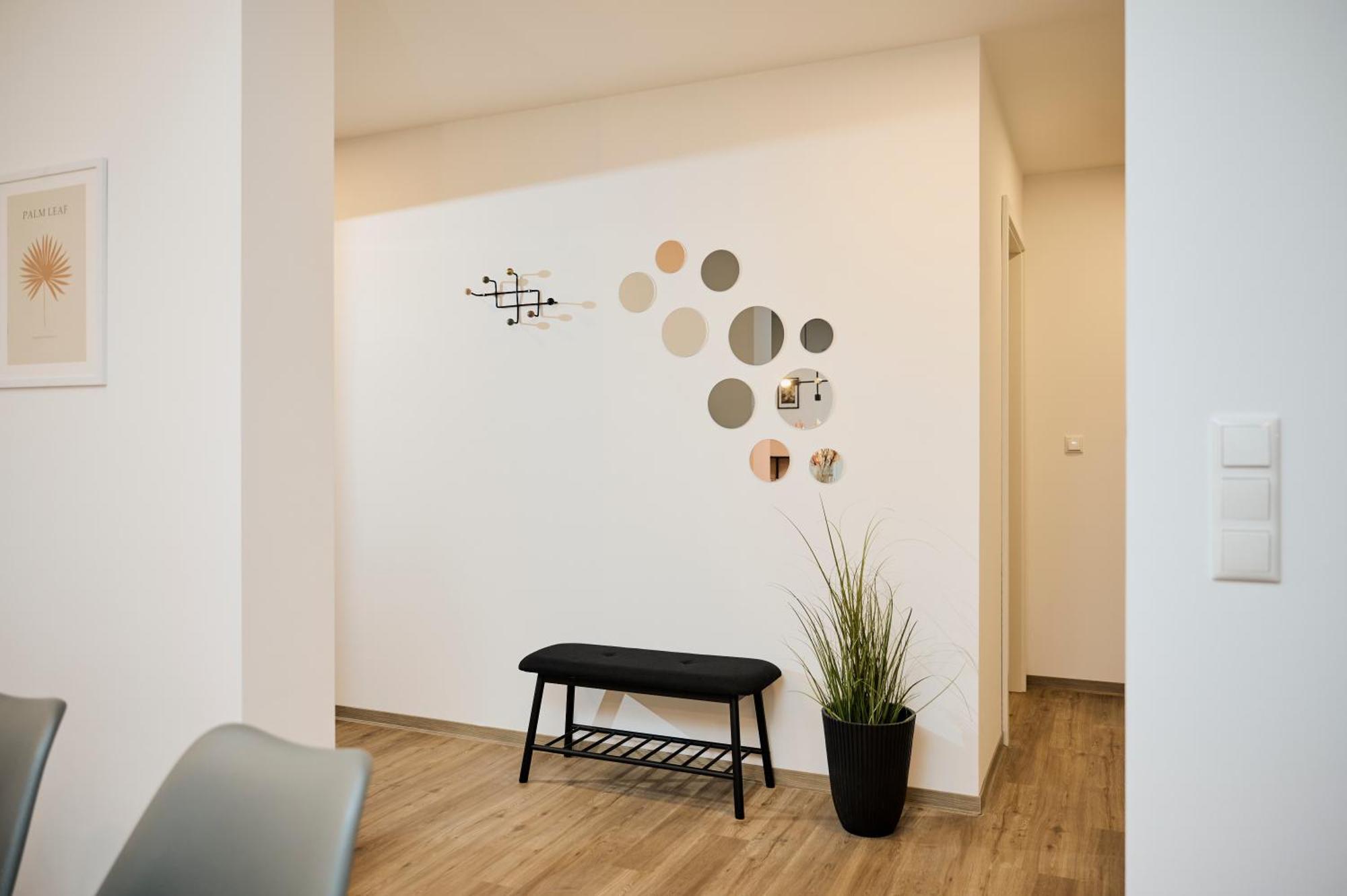 Moderne Apartments Mit Highspeed-Wlan Und Gratis-Tiefgarage Ihr Perfekter Rueckzugsort Nahe Dem Zentrum Und Der Therme I Barrierearm Bad Kissingen Luaran gambar